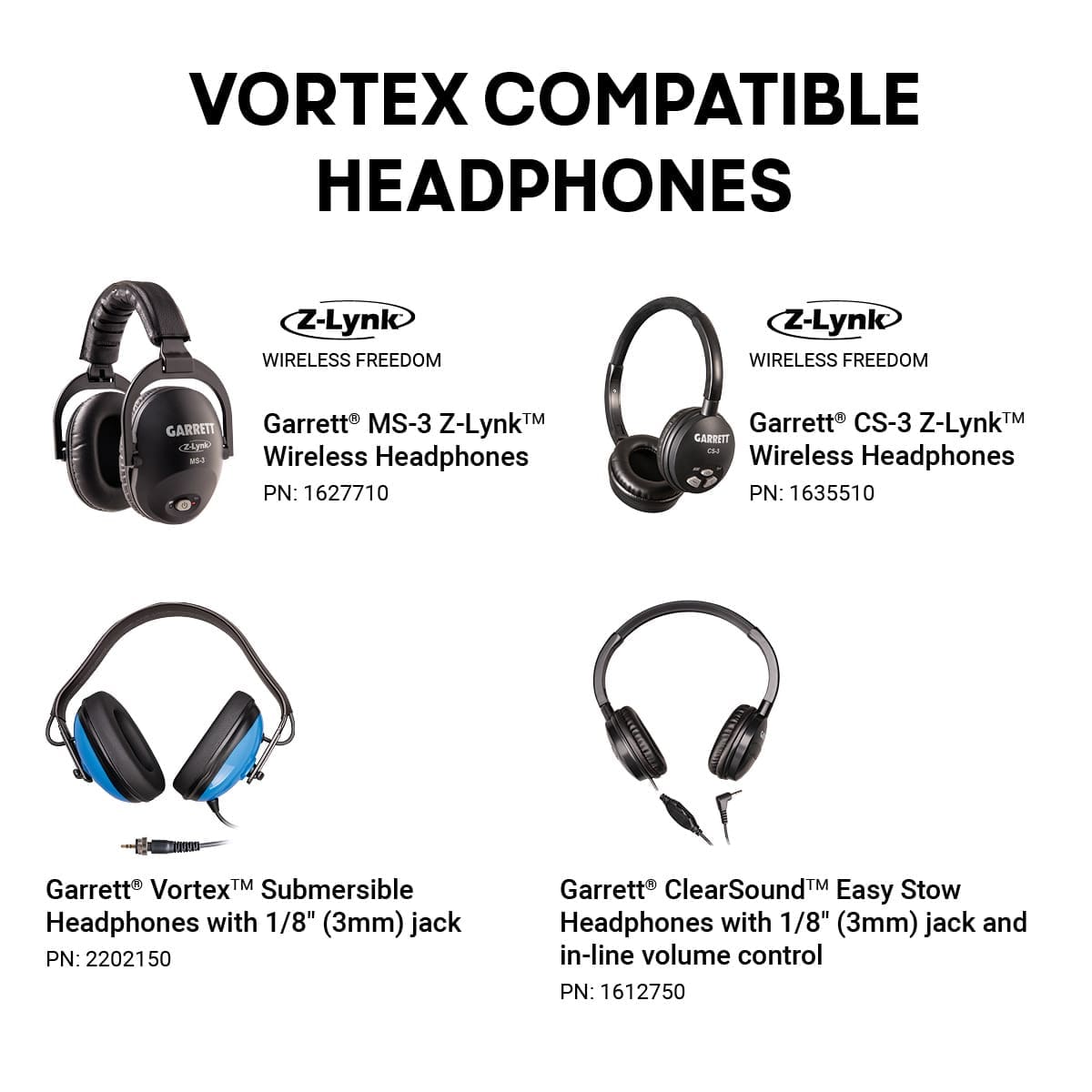 Ordu Garrett Vortex VX9 Dedektör - Z-Lynk uyumu, hedef sesinin gecikmesiz ve daha kontrollü takip edilmesini sağlar.